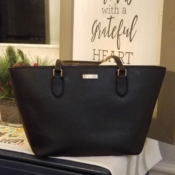 Kate Spade Laurel Tote Black - Picture 2 of 8
